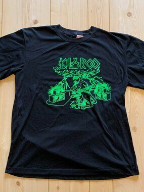 Vintage Single Stitch 90s Kilaroo Artist Band Rock Music Rayco Grunge T-Shirt XL